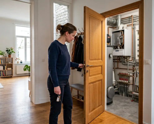 acces-logement-visite-peb-bruxelles Accès aux pièces et équipements d'un logement lors d'une visite PEB à Bruxelles