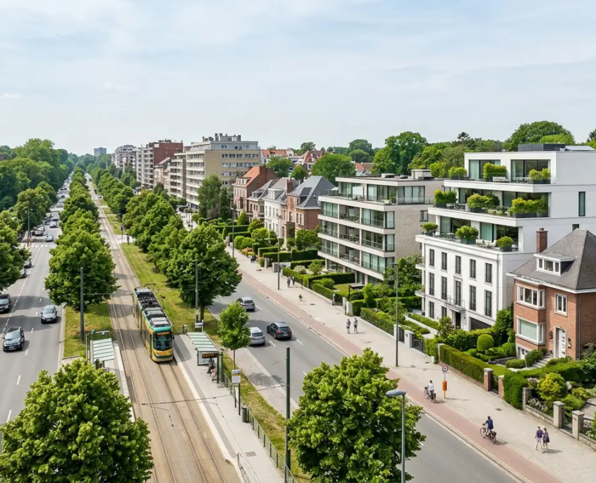 Maisons et immeubles résidentiels à Auderghem