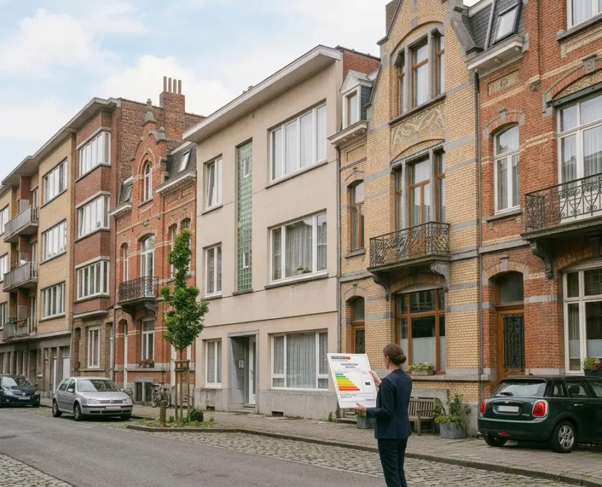 Maisons et immeubles résidentiels à Berchem-Sainte-Agathe
