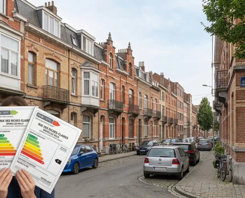 Maisons et immeubles résidentiels à Bruxelles-Ville