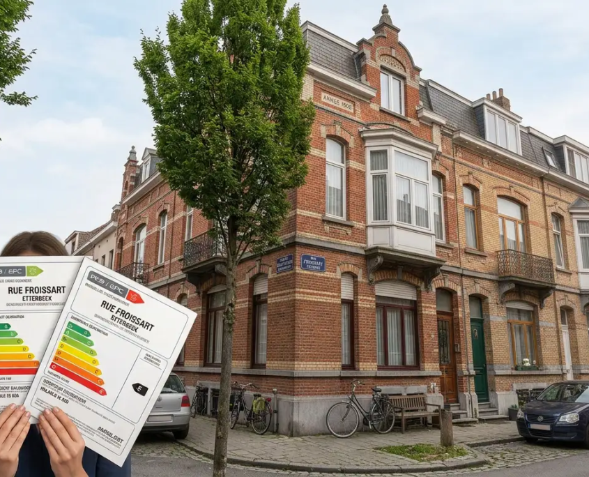 Maisons et immeubles résidentiels à Etterbeek