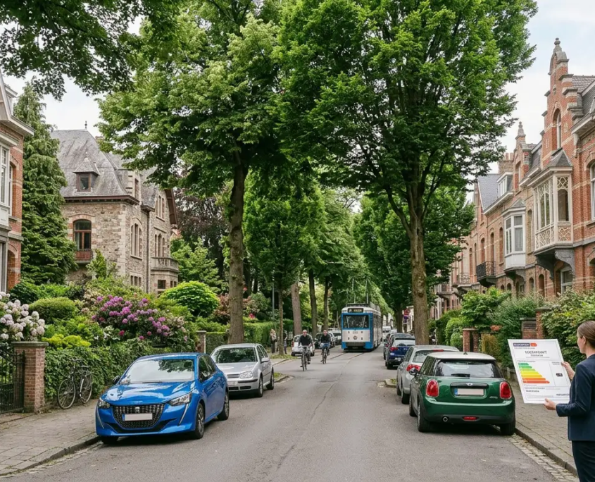 Maisons et immeubles résidentiels à Uccle