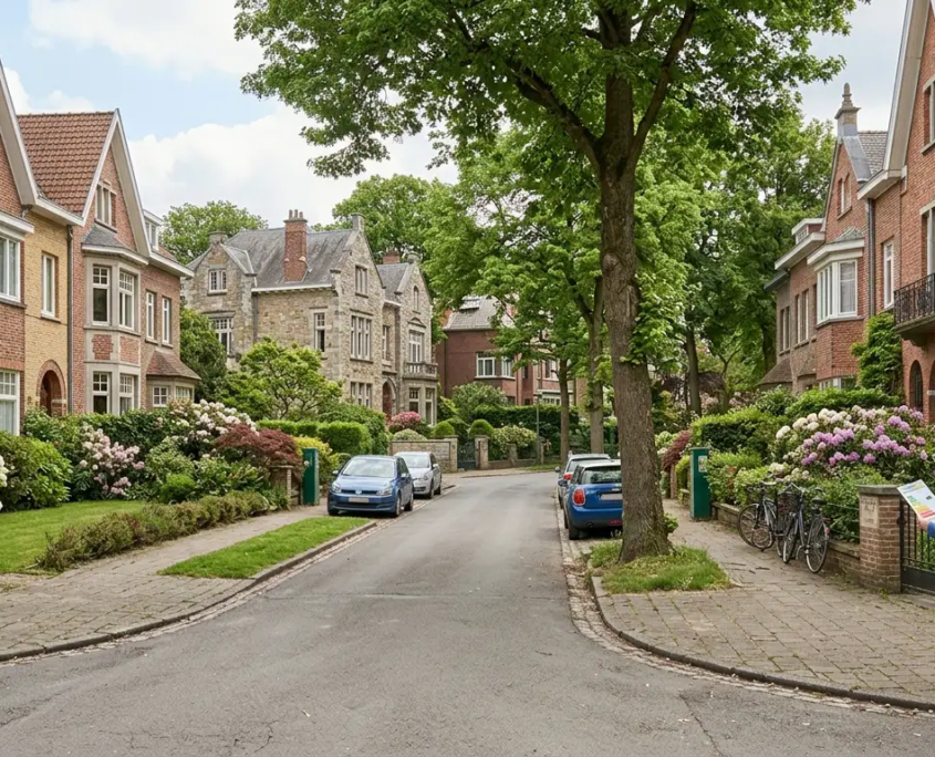 Maisons et immeubles résidentiels à Watermael-Boitsfort