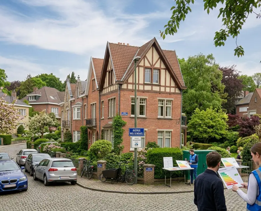 Maisons et immeubles résidentiels à Woluwe-Saint-Pierre