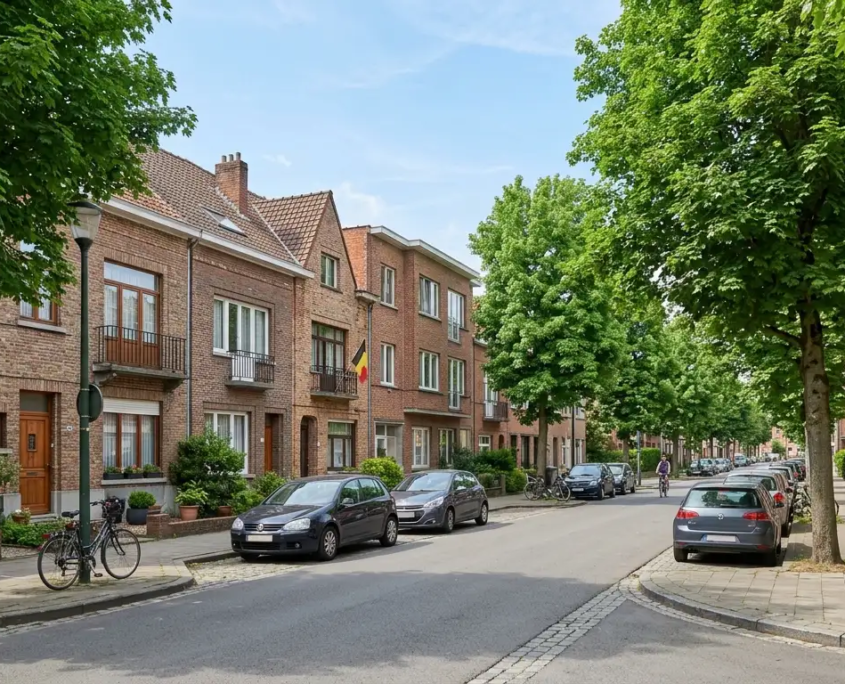 Maisons et immeubles résidentiels à Berchem-Sainte-Agathe