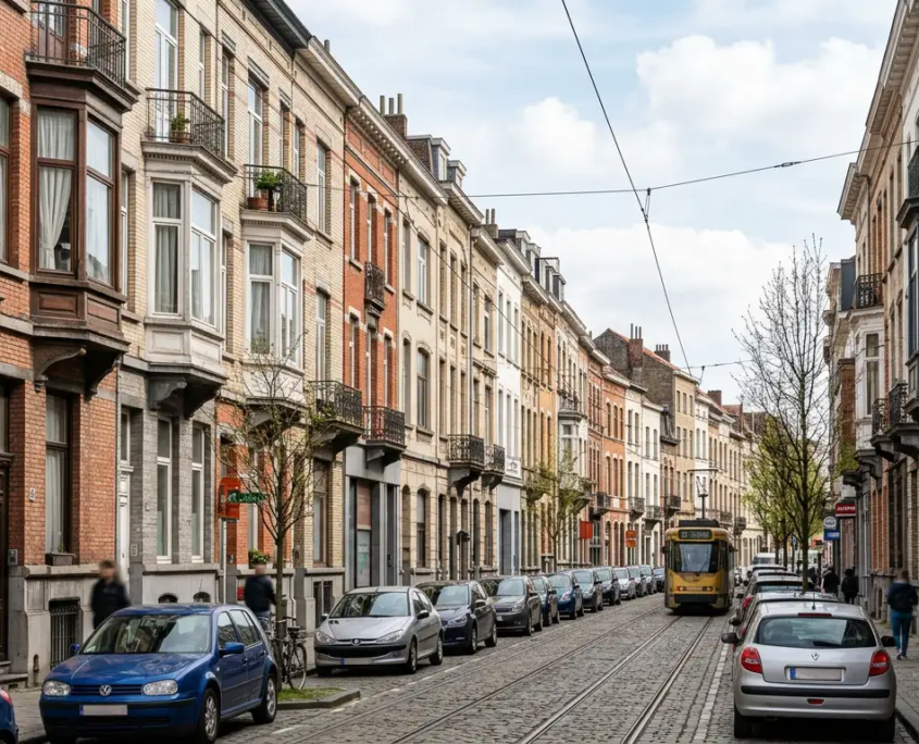 Maisons et immeubles résidentiels à Saint-Josse-ten-Noode