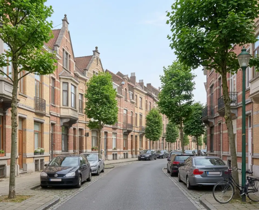 Maisons et immeubles résidentiels à Etterbeek
