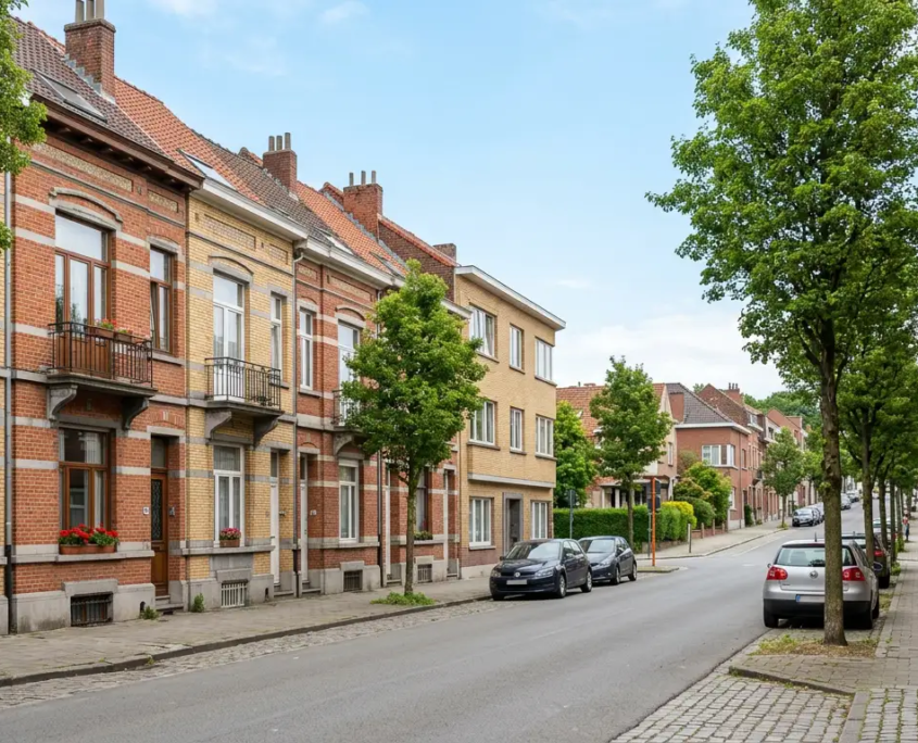 Maisons et immeubles résidentiels à Forest