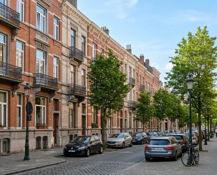 Maisons et immeubles résidentiels à Ixelles