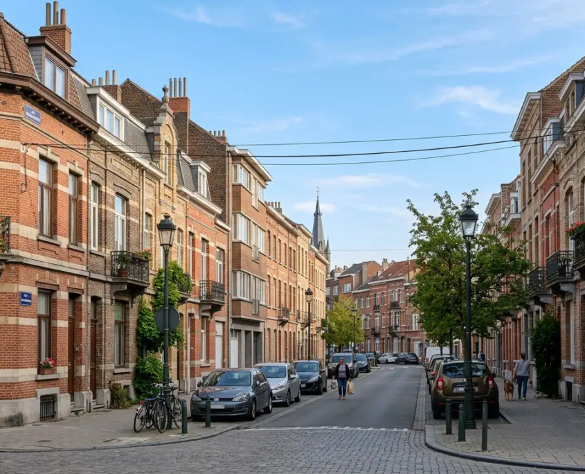 Maisons et immeubles résidentiels à Molenbeek-Saint-Jean