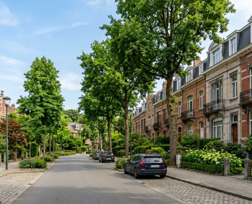 Maisons et immeubles résidentiels à Watermael-Boitsfort