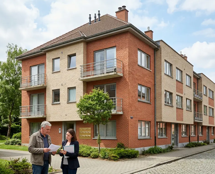 peb-copropriete-wallonie Appartement en copropriété en Wallonie avec rapport partiel PEB et documents du syndic